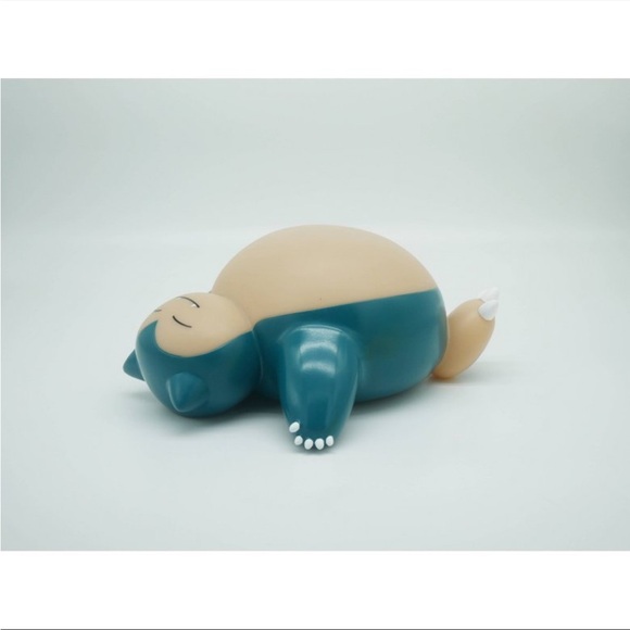 Pokemon Snorlax Light-Up Figure - Blue and Cream - Picture 3 of 7